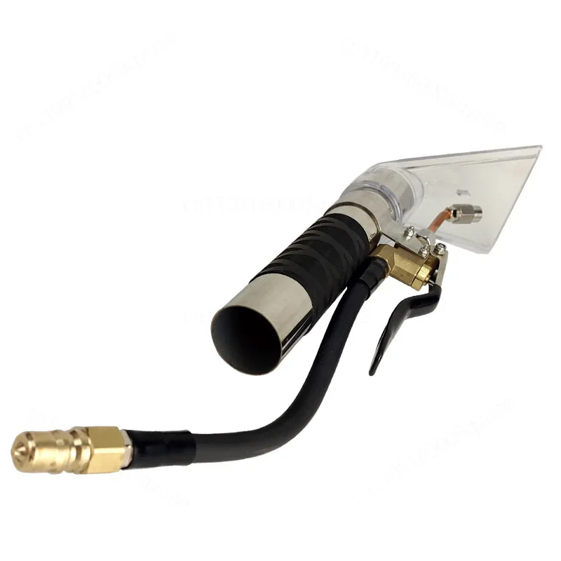 Steam Cleaning Scraper Vacuum Water Suction Head Copper Valve, High Temp Resistant, For Sofa Curtain Fabric Water