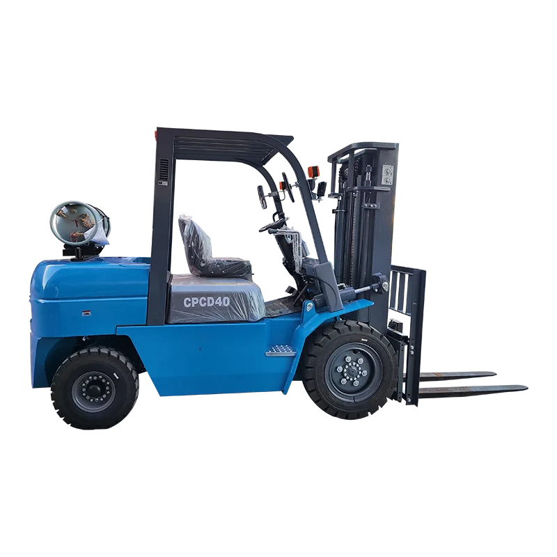 цена Customization 5 Ton New Terrain Forklift Off Road Chinese Counterbalanced Forklift Electric Pallet Truck
