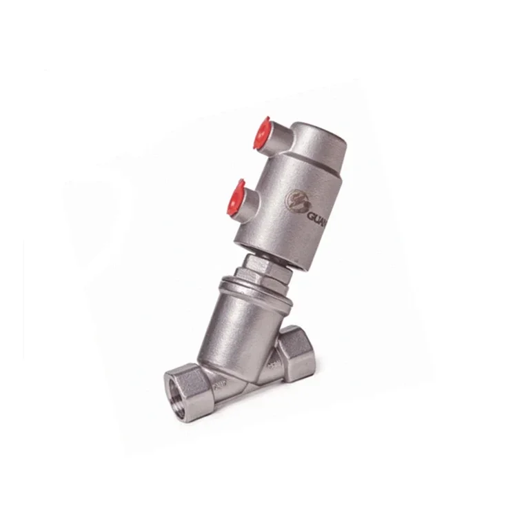 Stainless steel anti-drip filling head DN15 long rod Y-type liquid filling valve can be customized