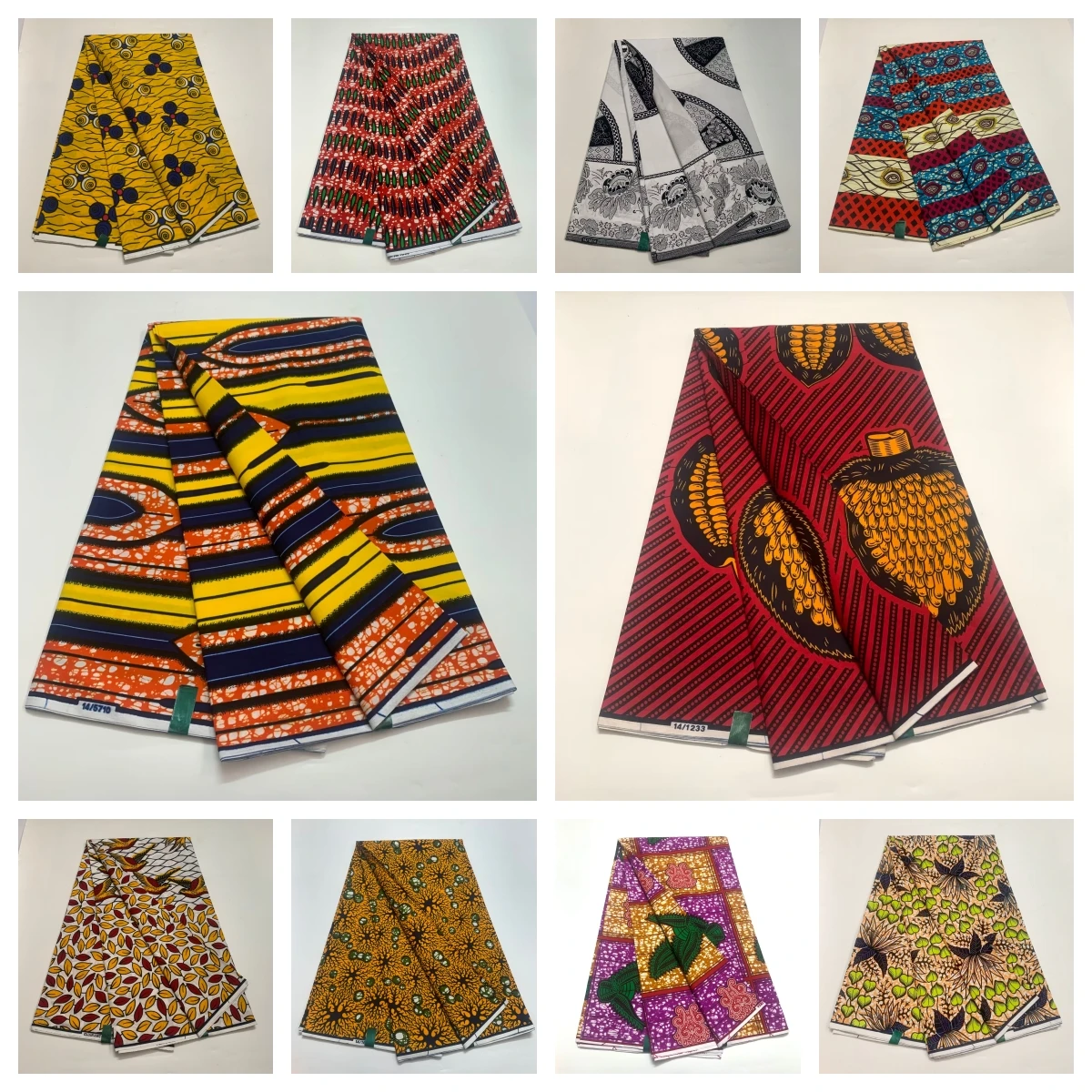 

African Wax Print Fabric Tissus Pagne Real Wax Fabric 6yards 2025 New Veritable Ankara Wax Original Soft Material Fabric