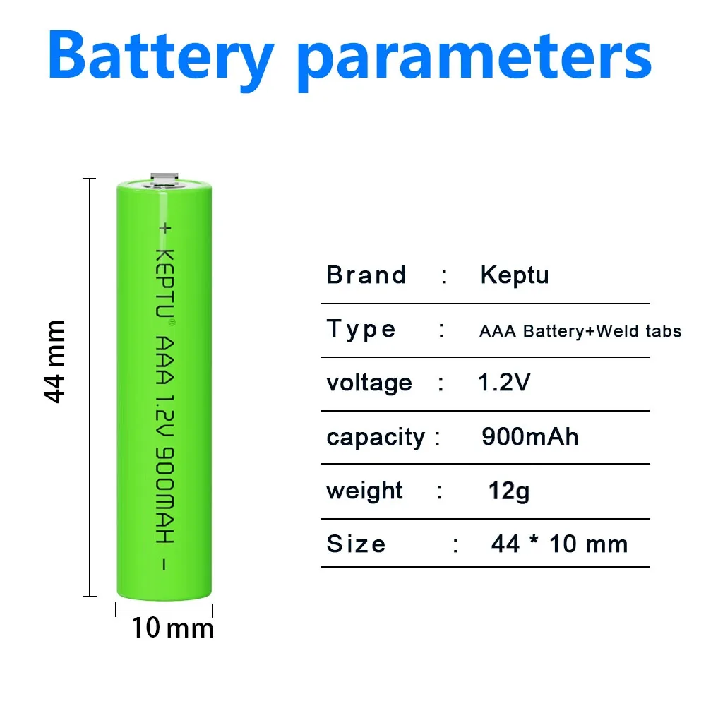 Akumulator 900mAh AAA ni-mh aaa z zakładkami spawalniczymi akumulator 1.2V aaaa do golarki elektrycznej Philips