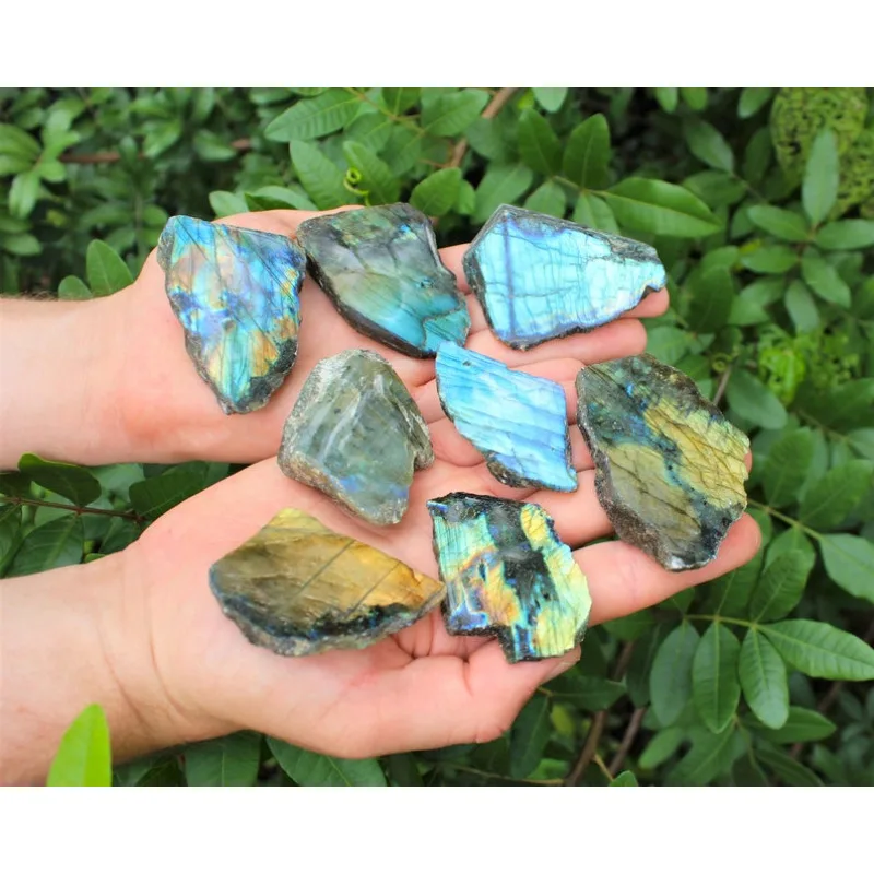 Natural Labradorite slice,Polished crystal,Choose Size ('A' Grade Premium Quality Labradorite )1PC