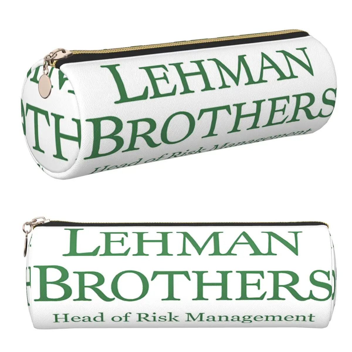 

Lehman Brothers Risk Management 2008 Fin Pencil Cases Pencil Pouch Cylinder Pen Box Pencil Bag for Boys Girls Gifts