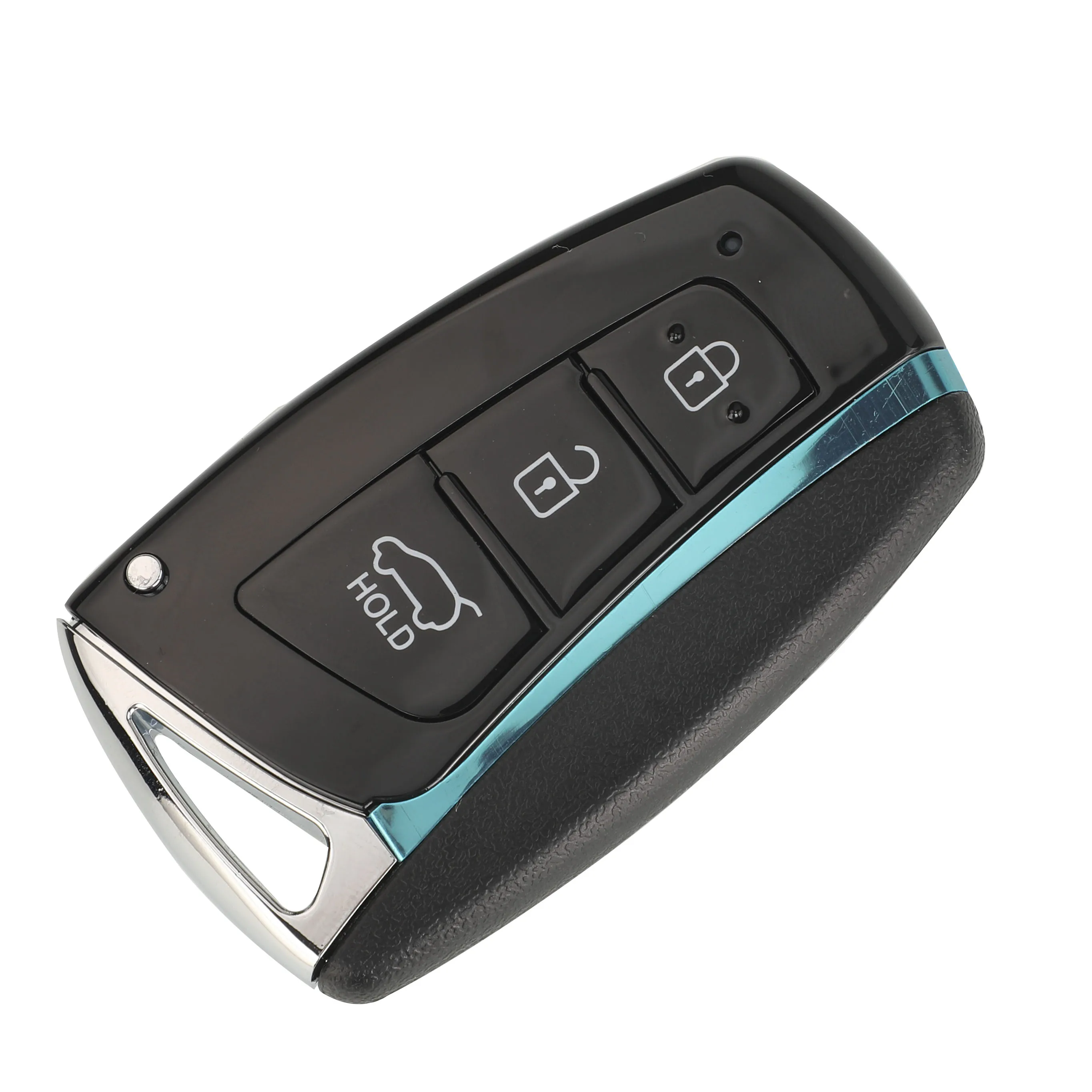 Jingyuqin 3 4 Buttons High Quality Smart Key Case For Hyundai Genesis Santa Fe Equus Azera Remote Control Key Shell Smart Fob