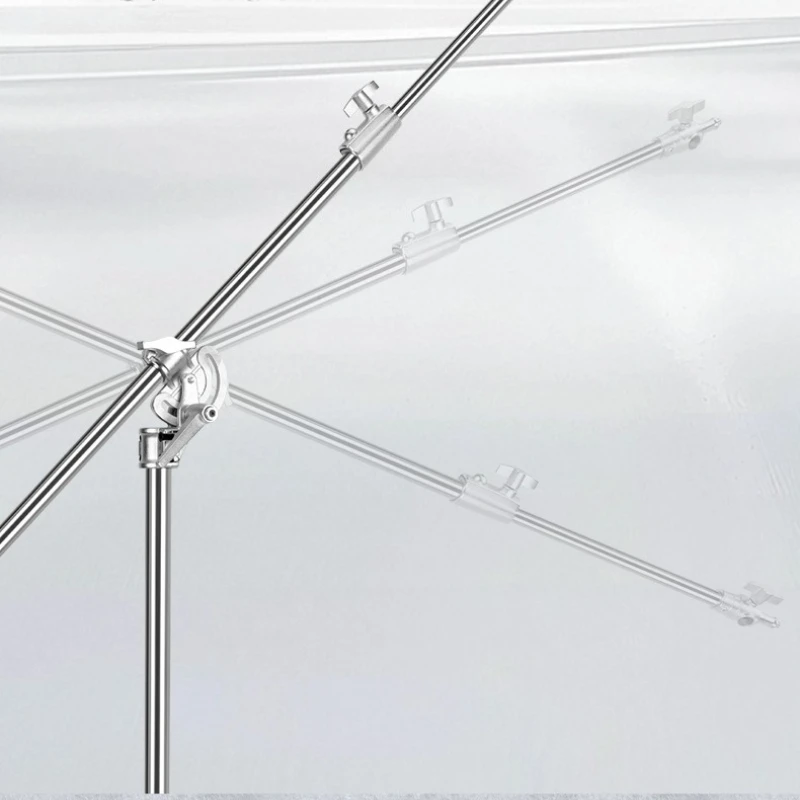 

Stainless steel light stand 2.8 meters photography magic legs C-type bracket portable tripod photography flash top light stand