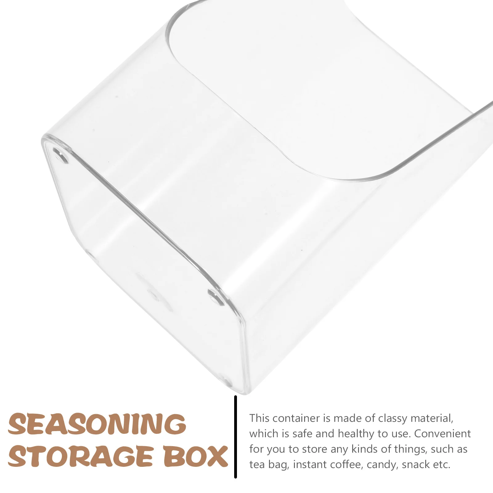 

Sugar Packet Holder for Coffee Bar Tea Bag Organizer Desktop Storage Box Kitchen Party Banquet Use Neat Tabletop Container