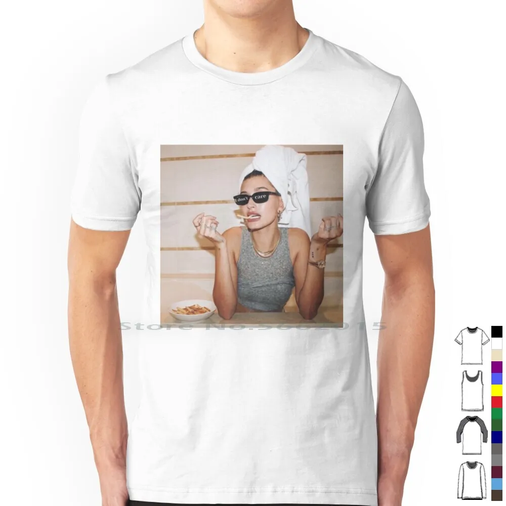 Hailey Bieber T Shirt 100% Cotton Hailey Bieber Cute Drew Music Belieber Jb Baby Changes Yummy Love Hailey Baldwin Pop Purpose