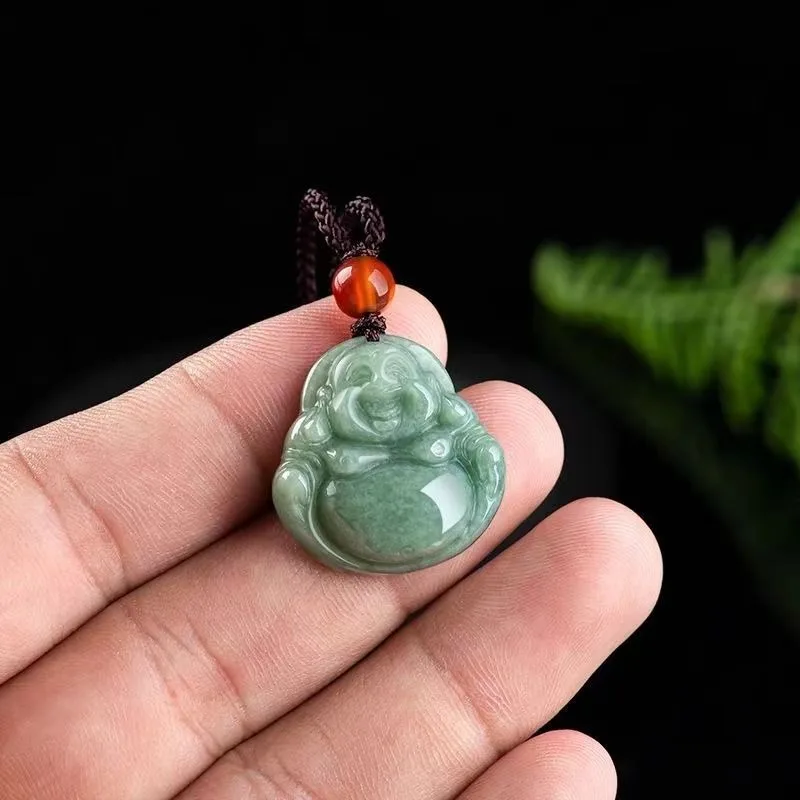 Colgante de Buda Gong para hombres y mujeres, colgante de vientre de Buda Maitreya