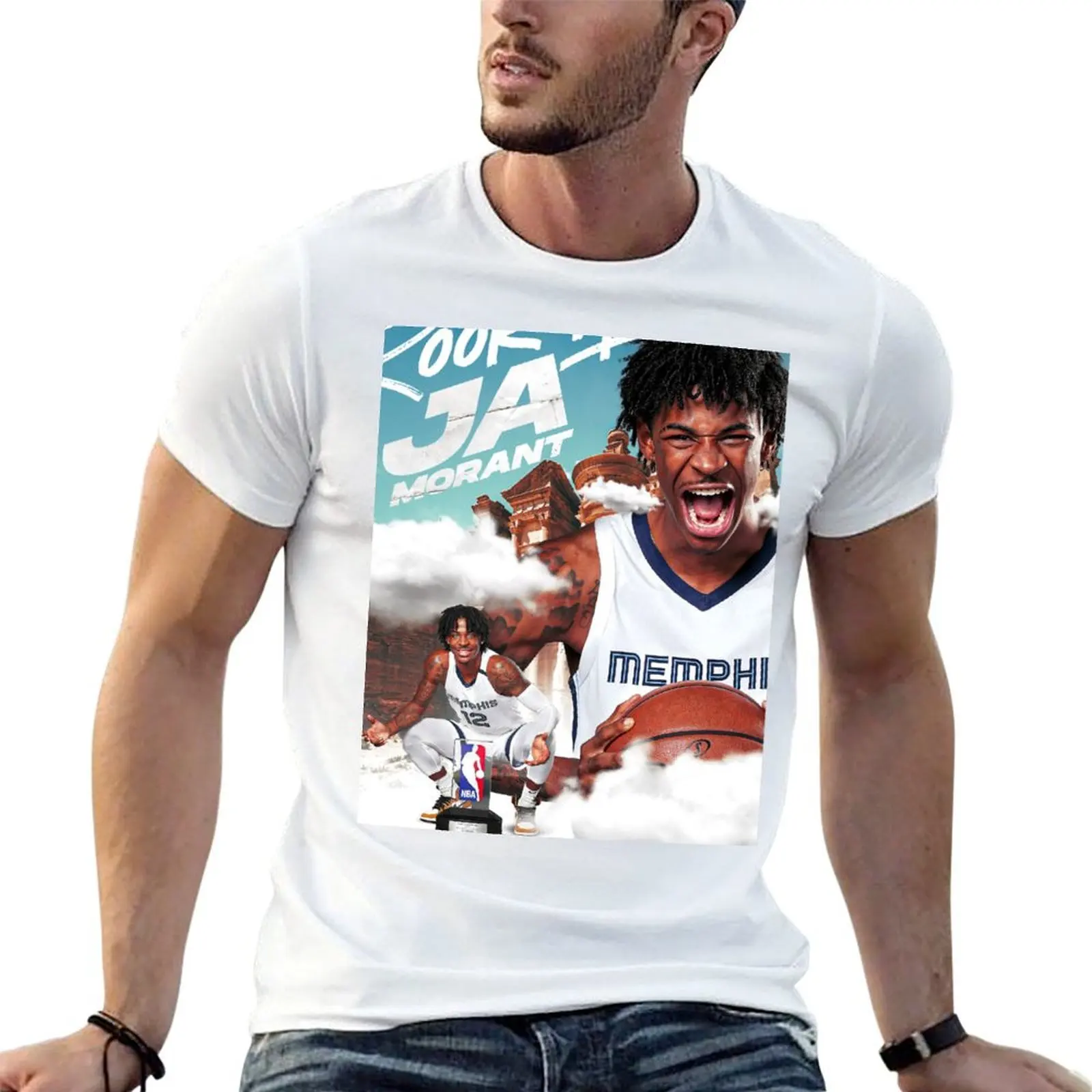 

Ja Morant 12 T-Shirt t shirts for man cotton soft t shirts for man graphic tees T-Shirt