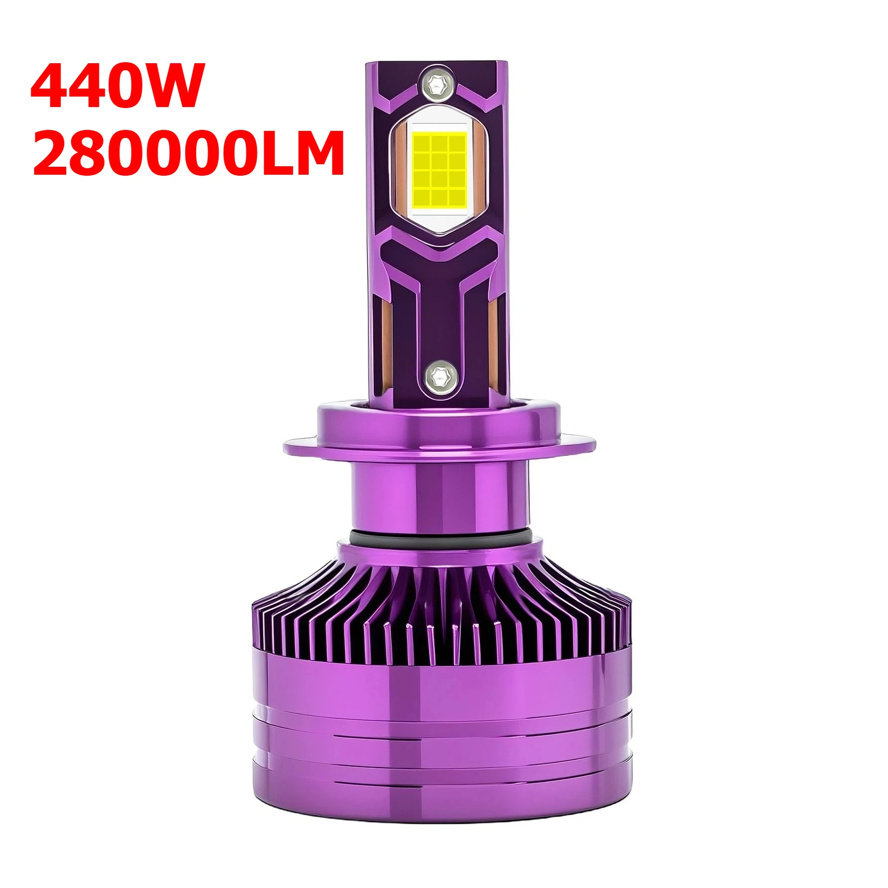 

XTG 440W 4-Copper LED Headlight Bulb H4 H7 H11 Super Bright Hi-Lo Beam Off-Road Lighting Penetration Car Accessories High Power