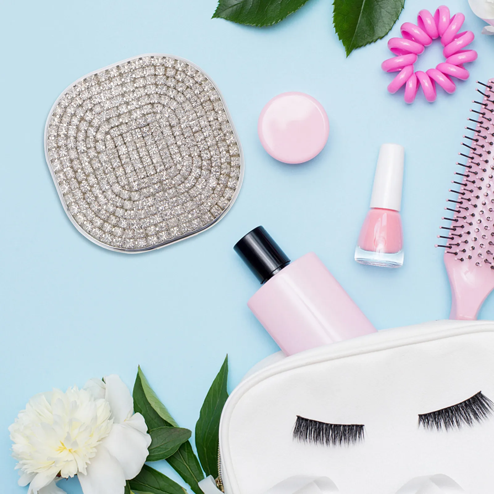 

Футляр для цветных контактных линз, дорожный органайзер для очков, набор для хранения, бриллиантовый футляр для очков от близорукости