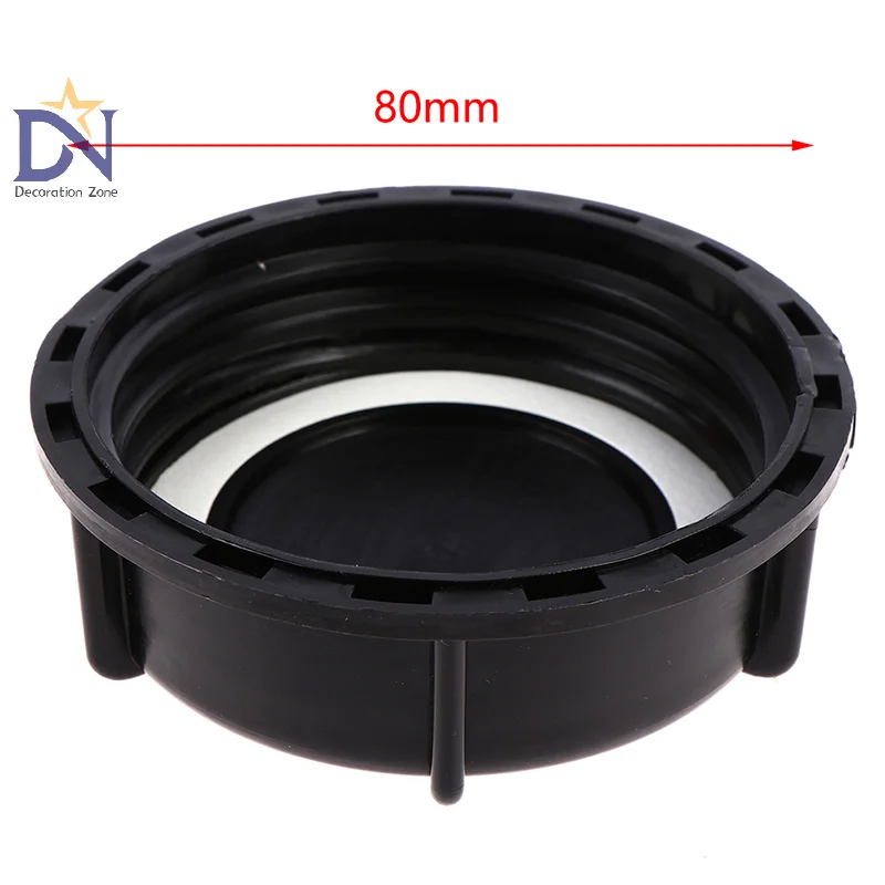 Black Plastic valve Lid 3\