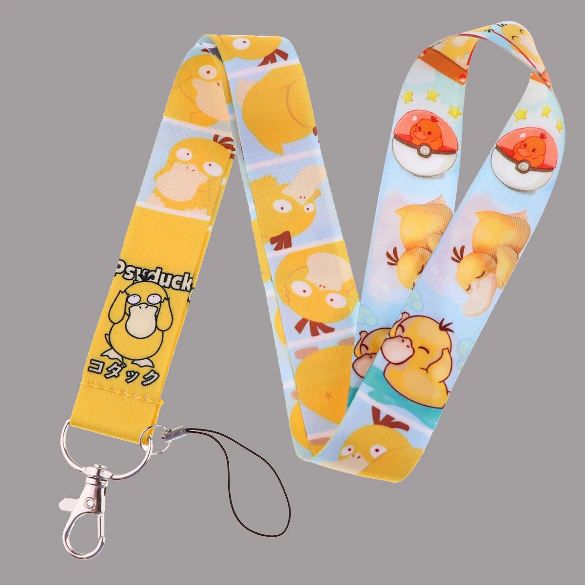 

Cartoon Platypus Neck Strap for Keychain Gym Mobile Phone Straps Hanging Rope Lariat Lanyard Keyring Accessories Gifts