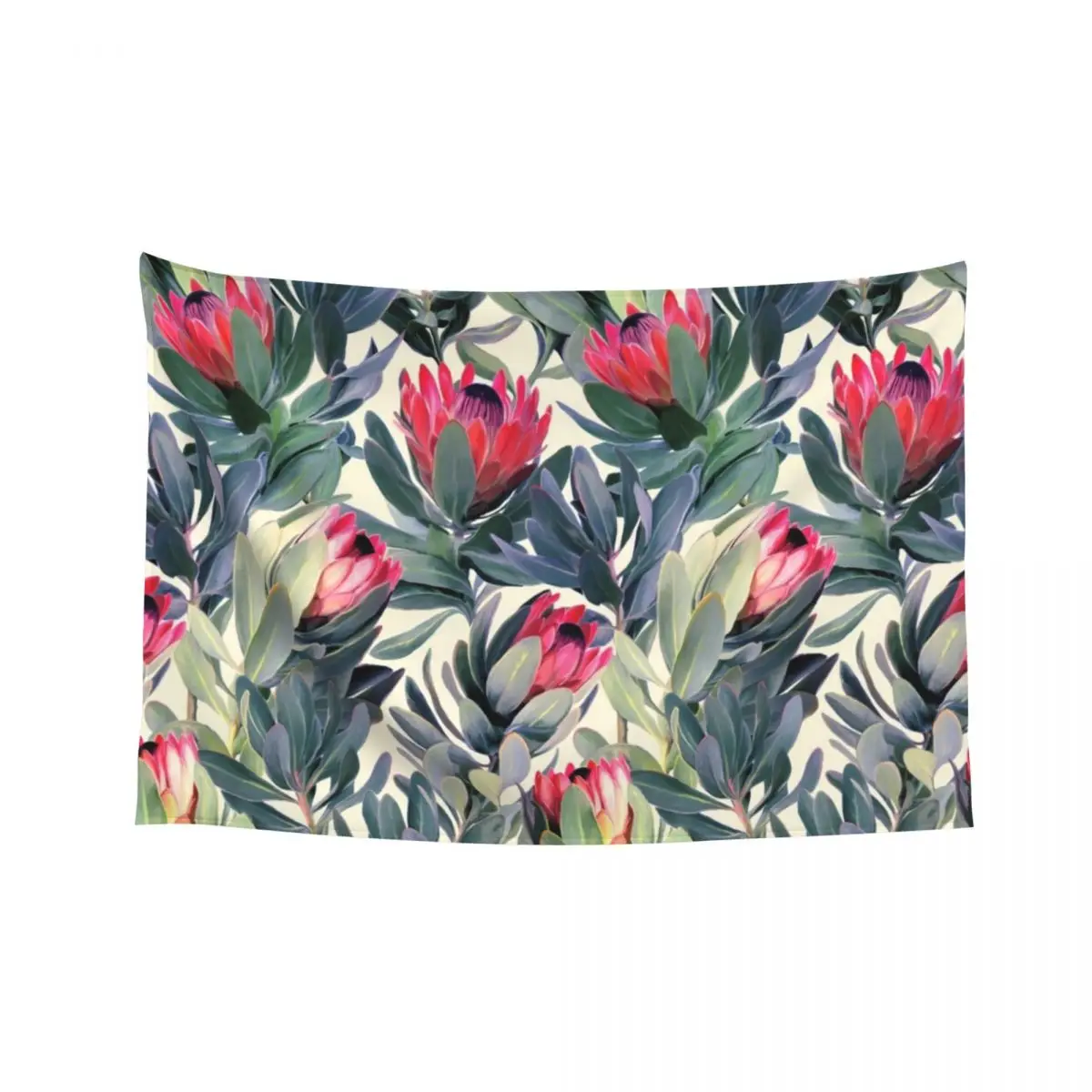 

Painted Protea Pattern Tapestry House Decor Room Ornaments Wall Hanging Tapestry