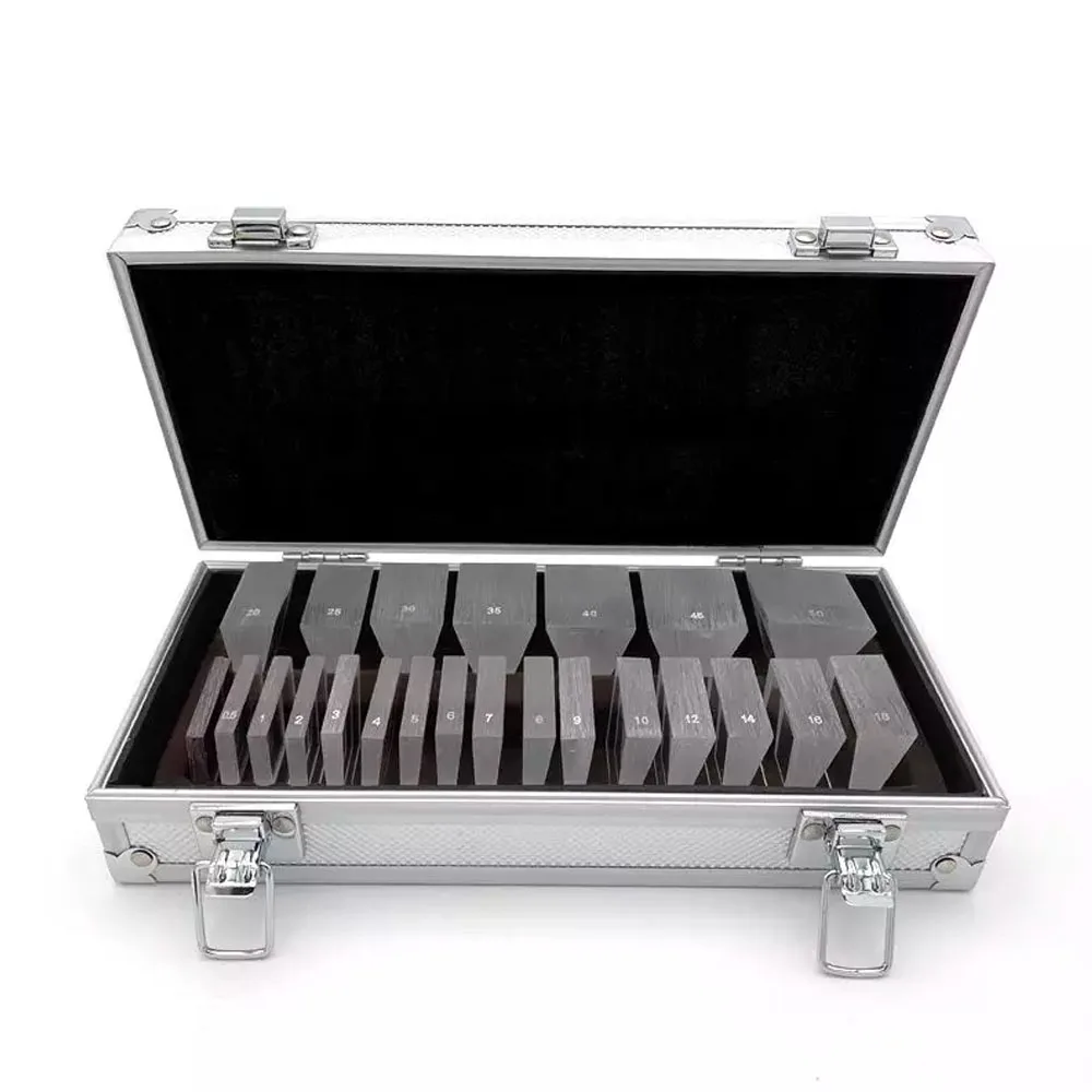 Ophthalmologisches Instrumenten-Prismenset für Optometrie mit Aluminiumkoffer / Ophthalmologisches Prismenset Optisches Prismenset in Aluminiumbox – Detail 5