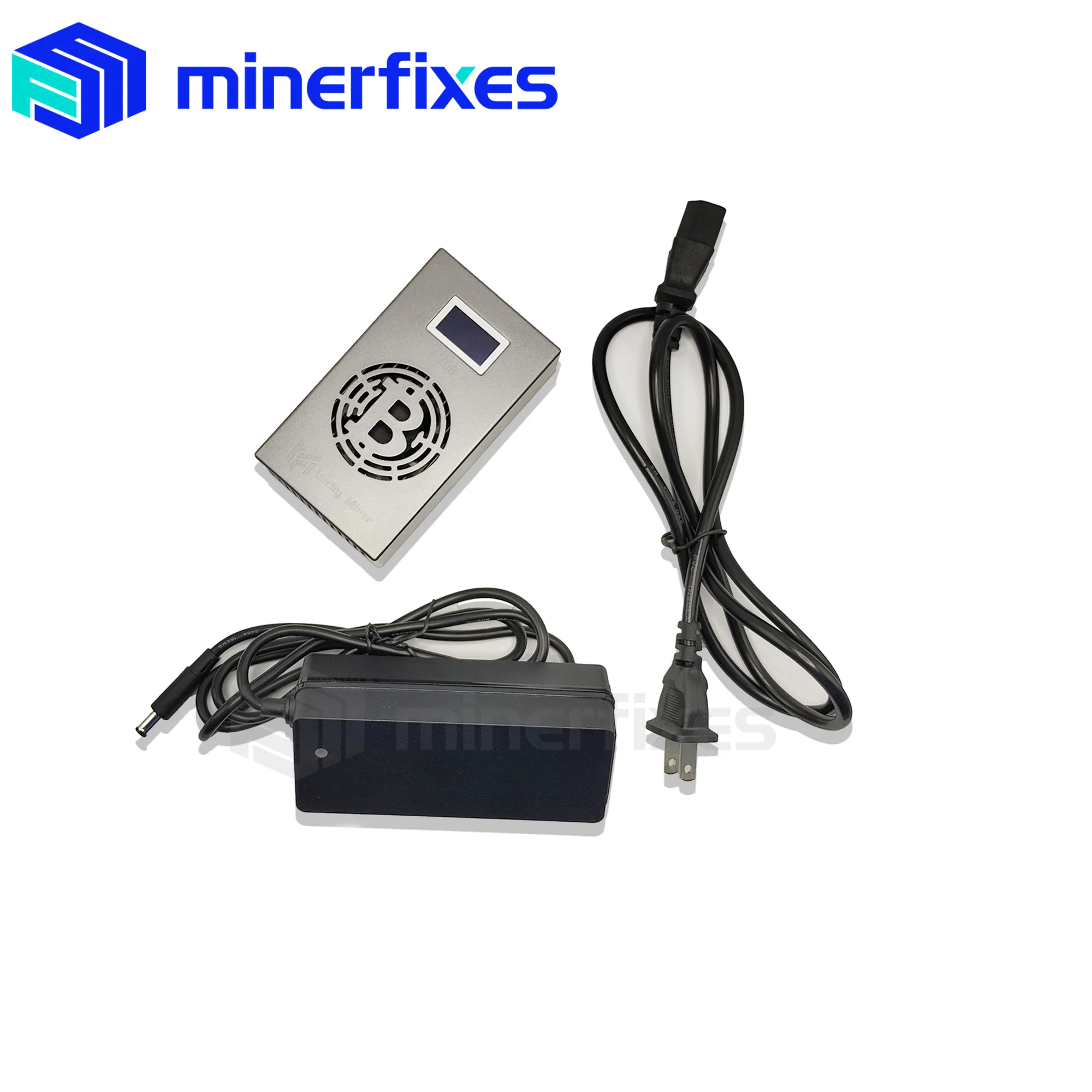 Lucky Miner-Mineur de Bitcoin V6, Machine Mineur BTC, Mineur Solo, Maison SHAMate, Exacerbation Silays euse, Wi-Fi, 504GH/S, 13W, LV06, BM1366