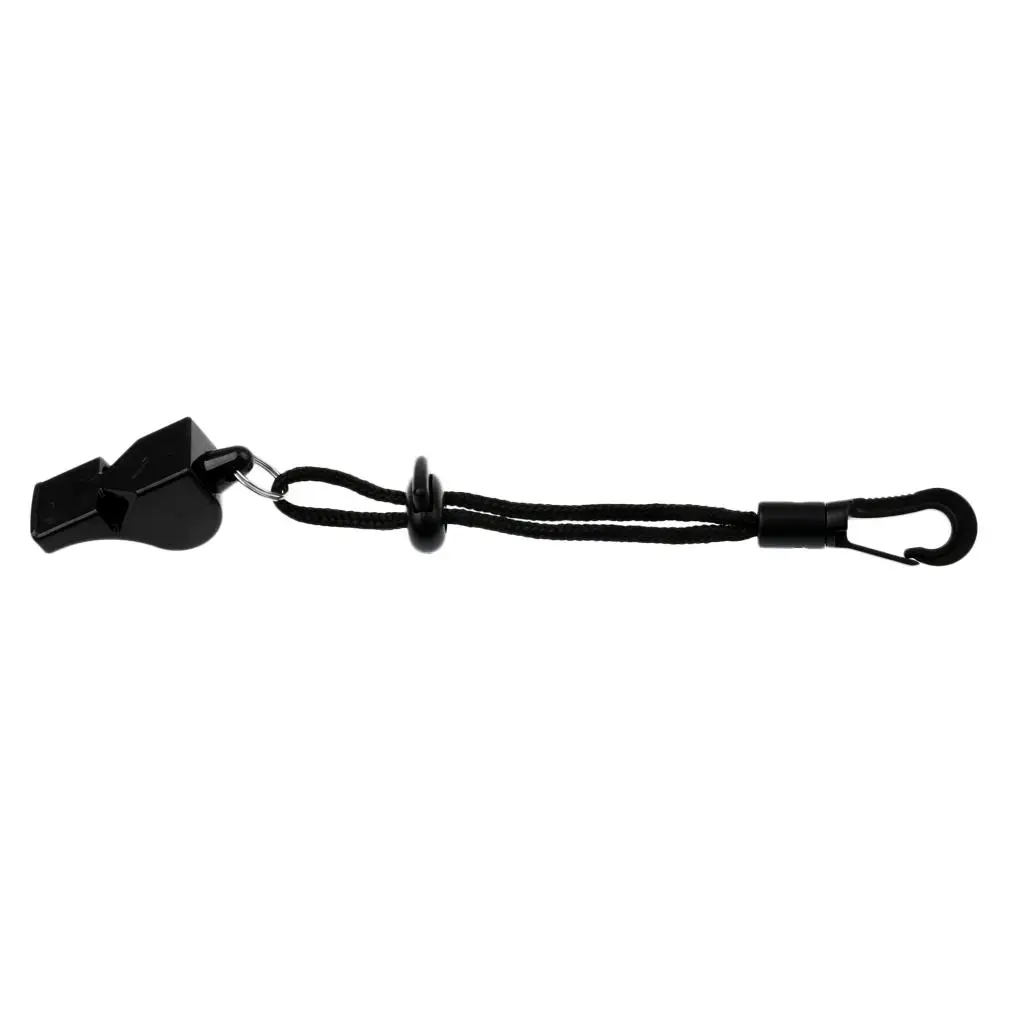 Survival Whistle Nylon Material Waterproof Safety Whistle Compact Boat Horn for Canoe Kayaking Life Vest Attachment