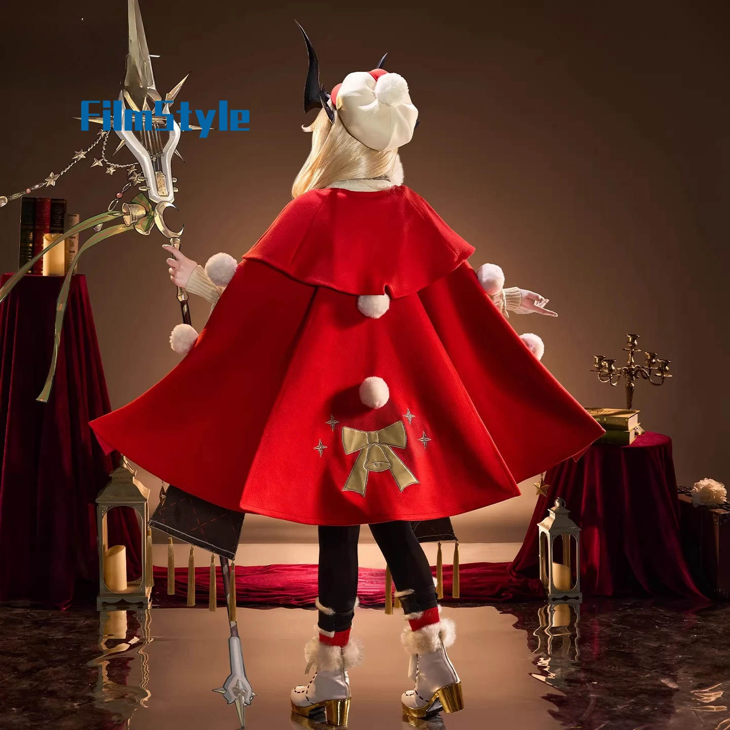 

Arknights Ember Night - Reed Flame Shadow Cosplay Costume Set for Women