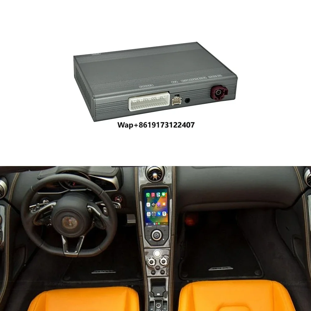 

CZT-AUTO Wireless CarPlay Android Auto Adapter Car DVD Player Screen Mirror Link AirPlay Radio Navigation for 570