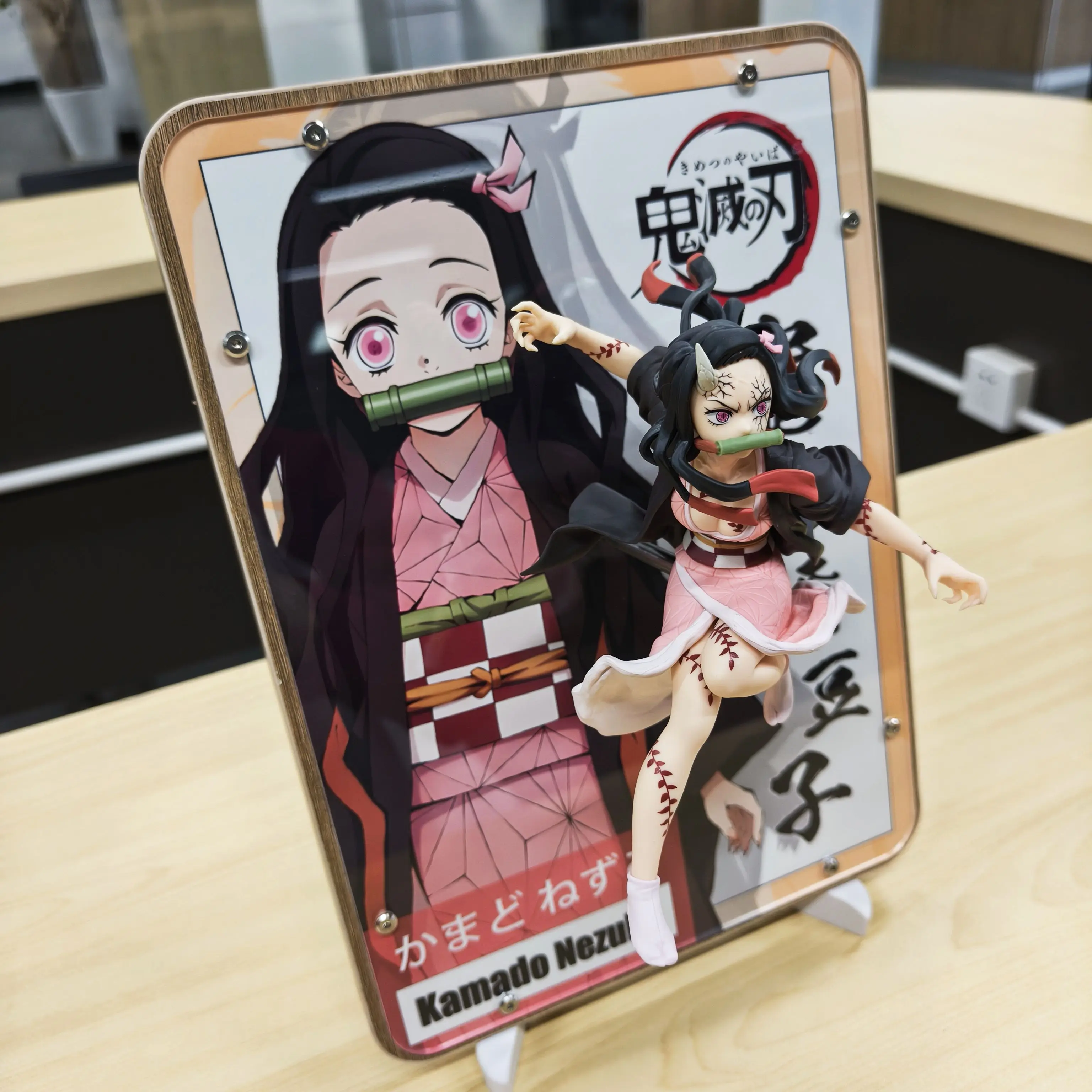 شفرة المدمرة الشبح تانوجيرو فولك إينوسوكي زوجتي شاني أنيمي الشكل ثلاثية الأبعاد اللوحة الطرفية #4