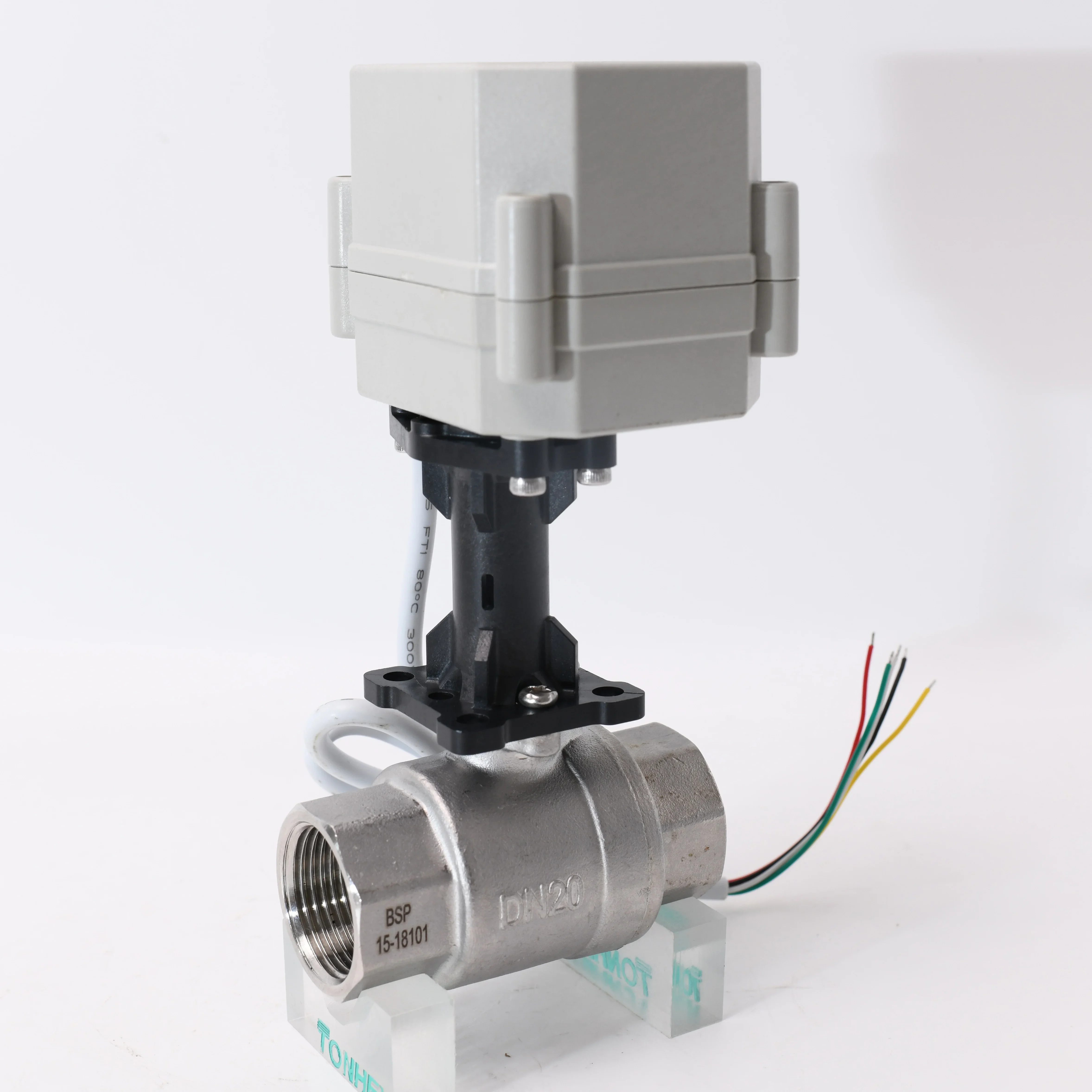 proportional valve 4-20ma 0-10v 0-5v DN15 1/2 inch water control system 2 way modulating valve