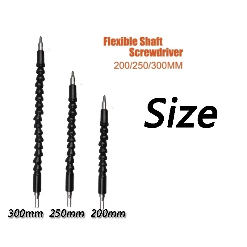 Universal Soft Shaft Shaft Batch Head Electric Drill Electric Screw Flexible Shaft Hex Screwdriver Extend Rod Impact Tools