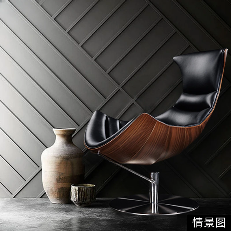 Lobster Chair Lobster Lounge Chair Simple and High end Creative Villa Club Living Room Stainless Steel Genuine Leather Lounge