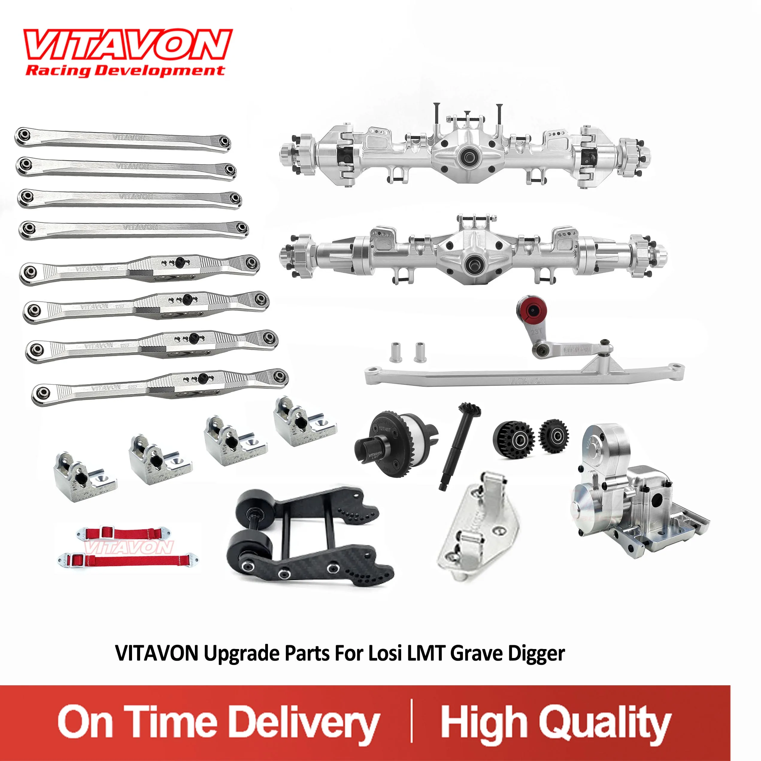 

VITAVON LMT CNC Alu # Модернизированный комплект 7075 для LOSI LMT Grave Digger1/10