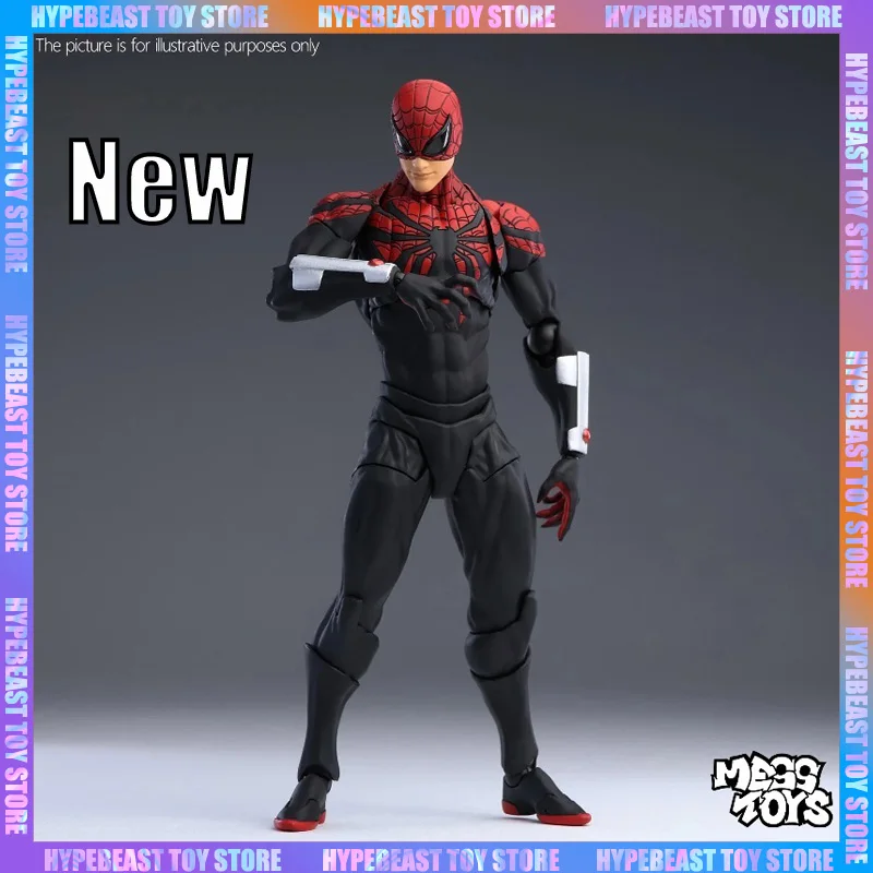 

New Mess Toys Superior Spiderman Action Figure Peter Parker Neighbor Anime Action Figure PVC Figurine Model Collectible Toy Gift