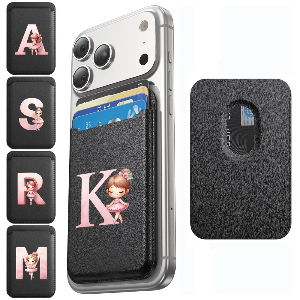 

Magnetic Card Holder Ultra Slim Strong Magnet ID Case Secure Lightweight Durable Easy Access Shockproof Student Gift