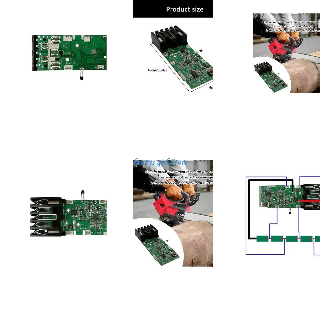C7AB Advanceds PCB Circuit Board for Enhanceds Lithiums Battery Charging Safety And Heat Dissipation Technology