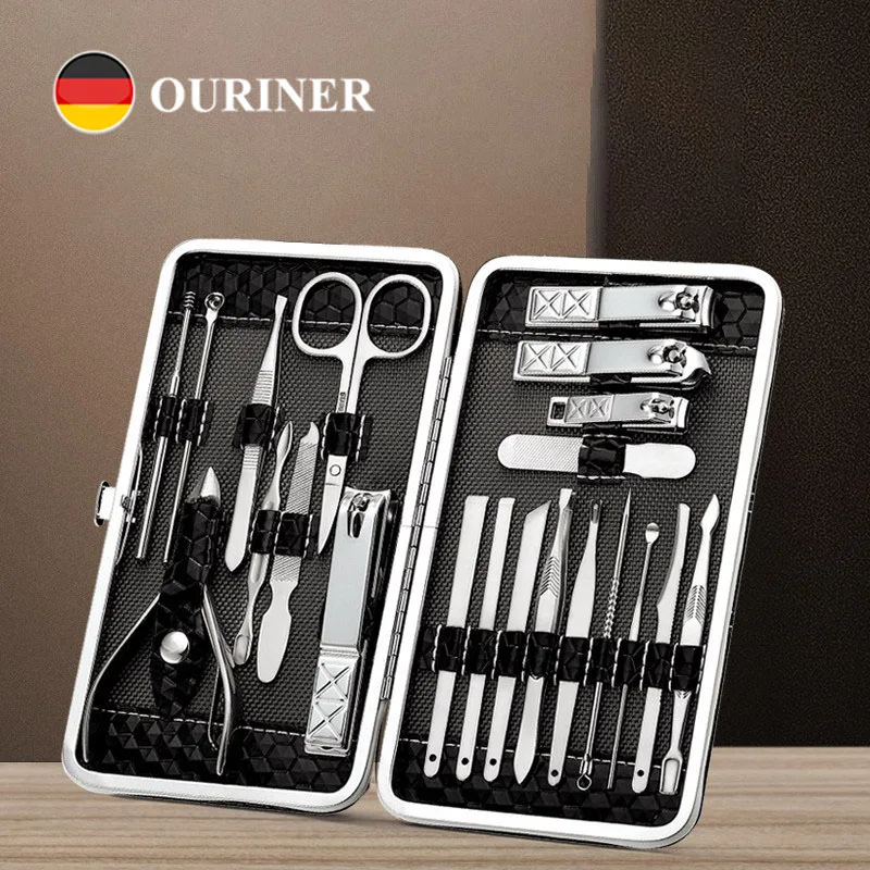 

Ouriner Nail Clipper Set For Home Use Stainless Steel Nail Clipper Tool Nail Groove Clipper For Repairing Toenails And Fingers