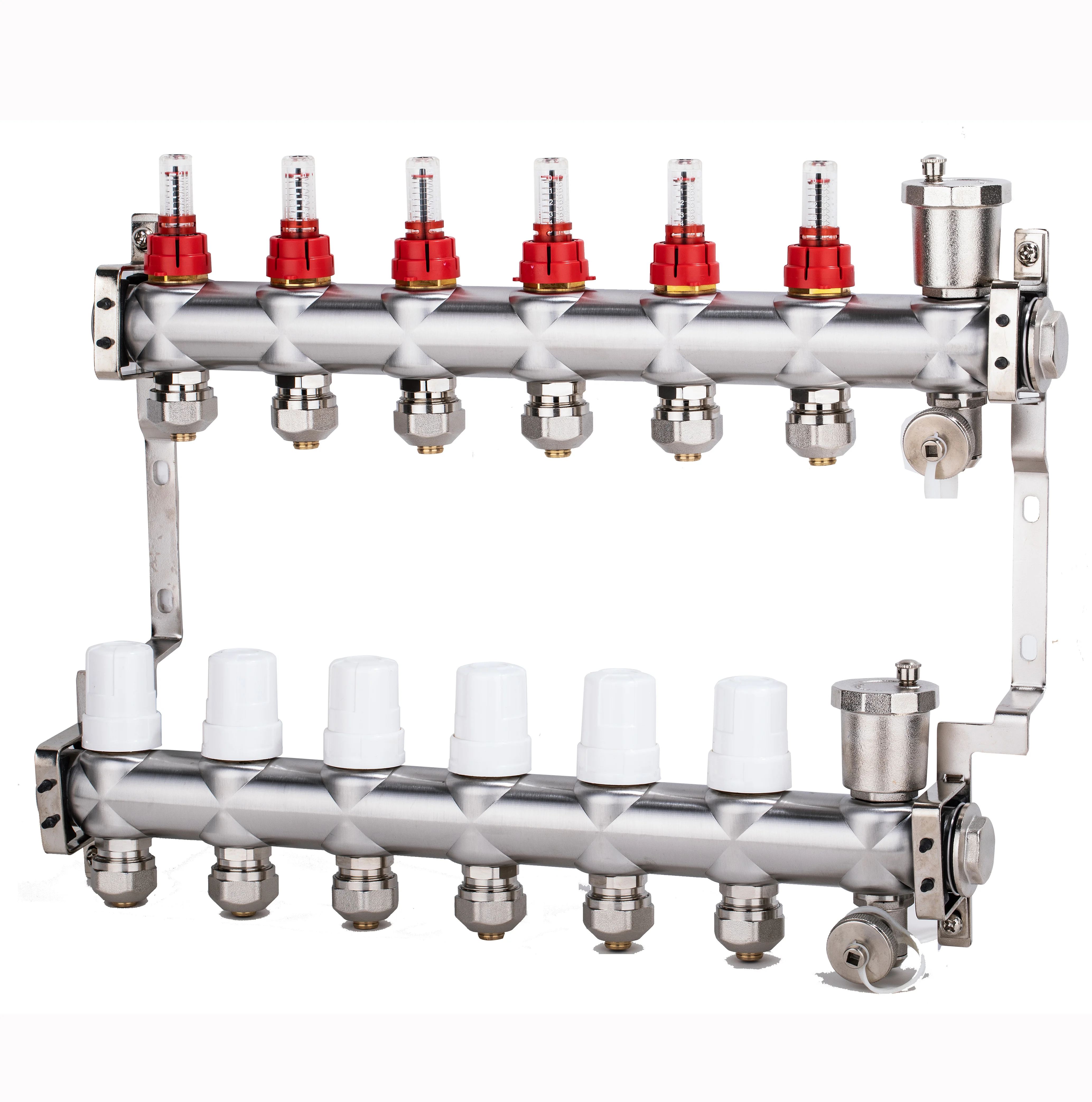 fast delivery underfloor heating thermostat actuator manifold for floor heating ground system