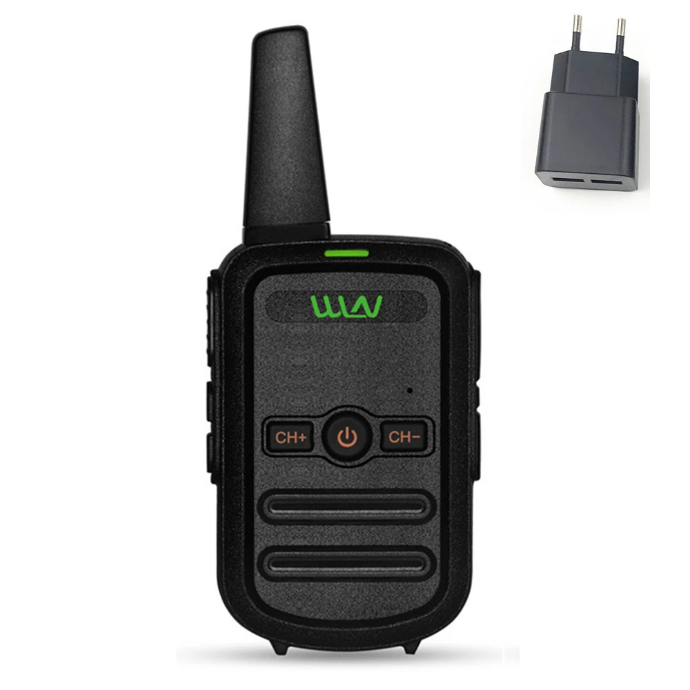 WLN KD-C51 Mini Portable Handheld Wireless High Power Walkie Talkie Profession FM Transmitter Receiver Two Way Radio Adapter