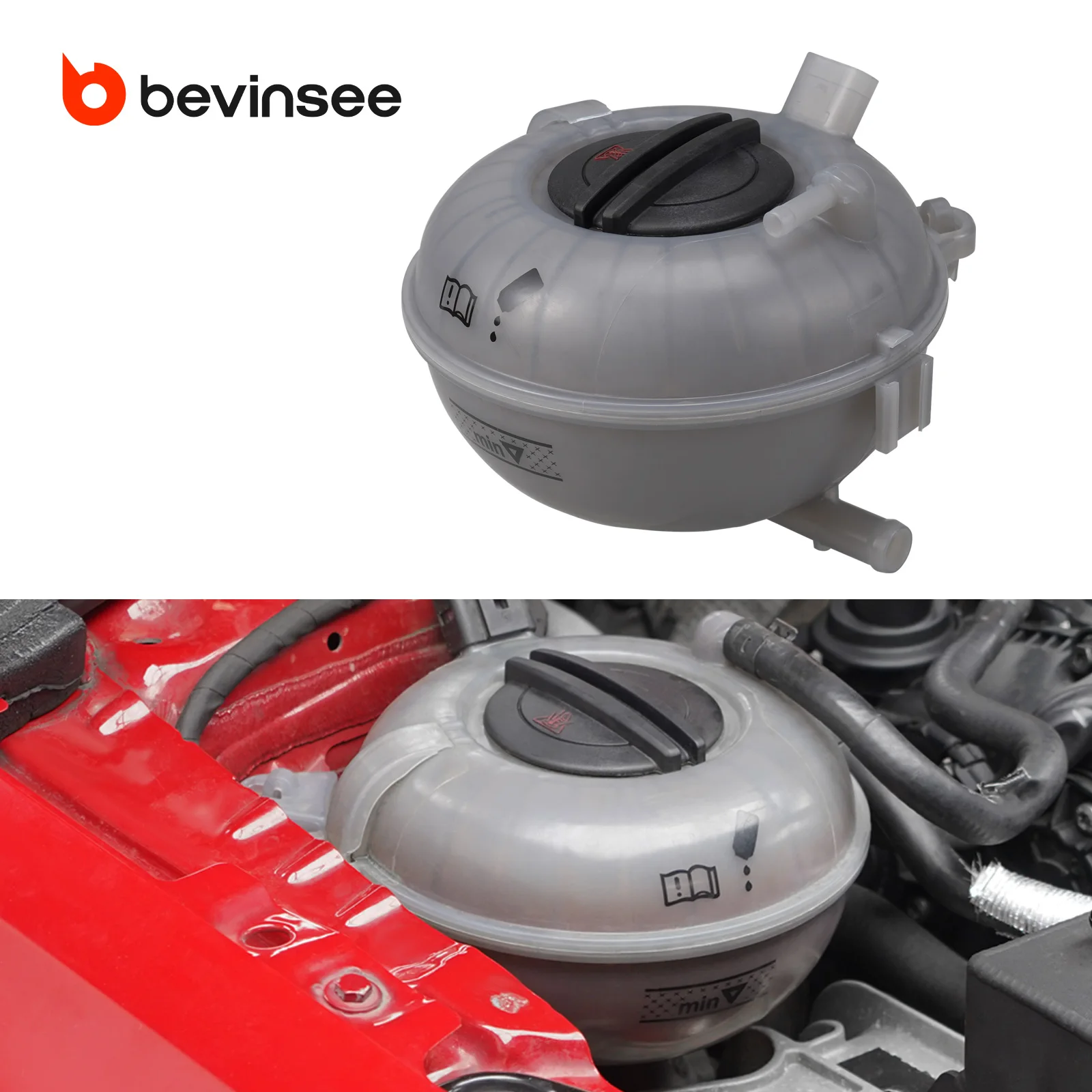 

Coolant Reservoir Expansion Tank for Audi A3 Q2 Q3 TT,for VW for Golf 7 for Passat for Arteon,for SEAT Ateca,Replace 5Q0121407M