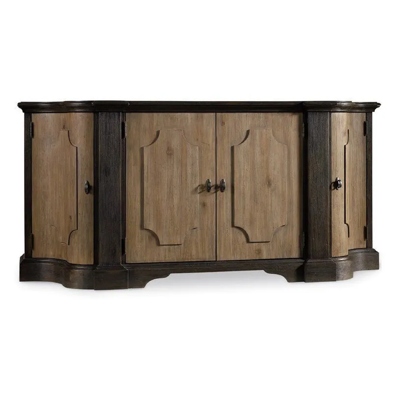French retro multi-functional dining side cabinet, living room against the wall, household entrance cabinet, small apartment