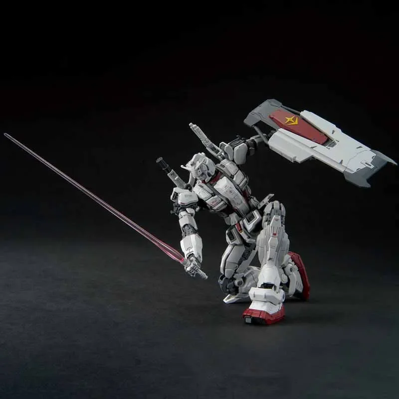 バンダイ-ガンダムアクションフィギュア,hguc,1/144 RX-78 g,e,ex [rfv],おもちゃモデル,ギフトコレクション,在庫あり