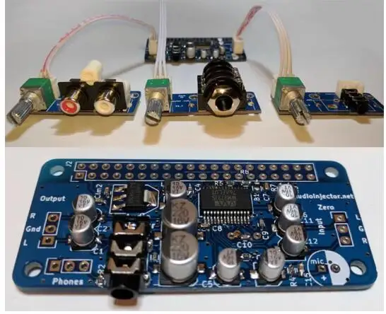 Raspberry Pi Audio Injector Zero Sound Card for the Raspber