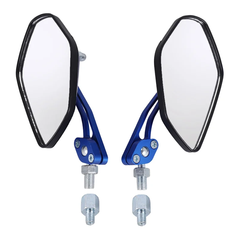 

2PCS/Set Universal Motorcycle Rearview Mirrors Motorbike 360 Degree Rotation Motorcycle Motorbike Scooter Side Mirrors 8 / 10Mm-