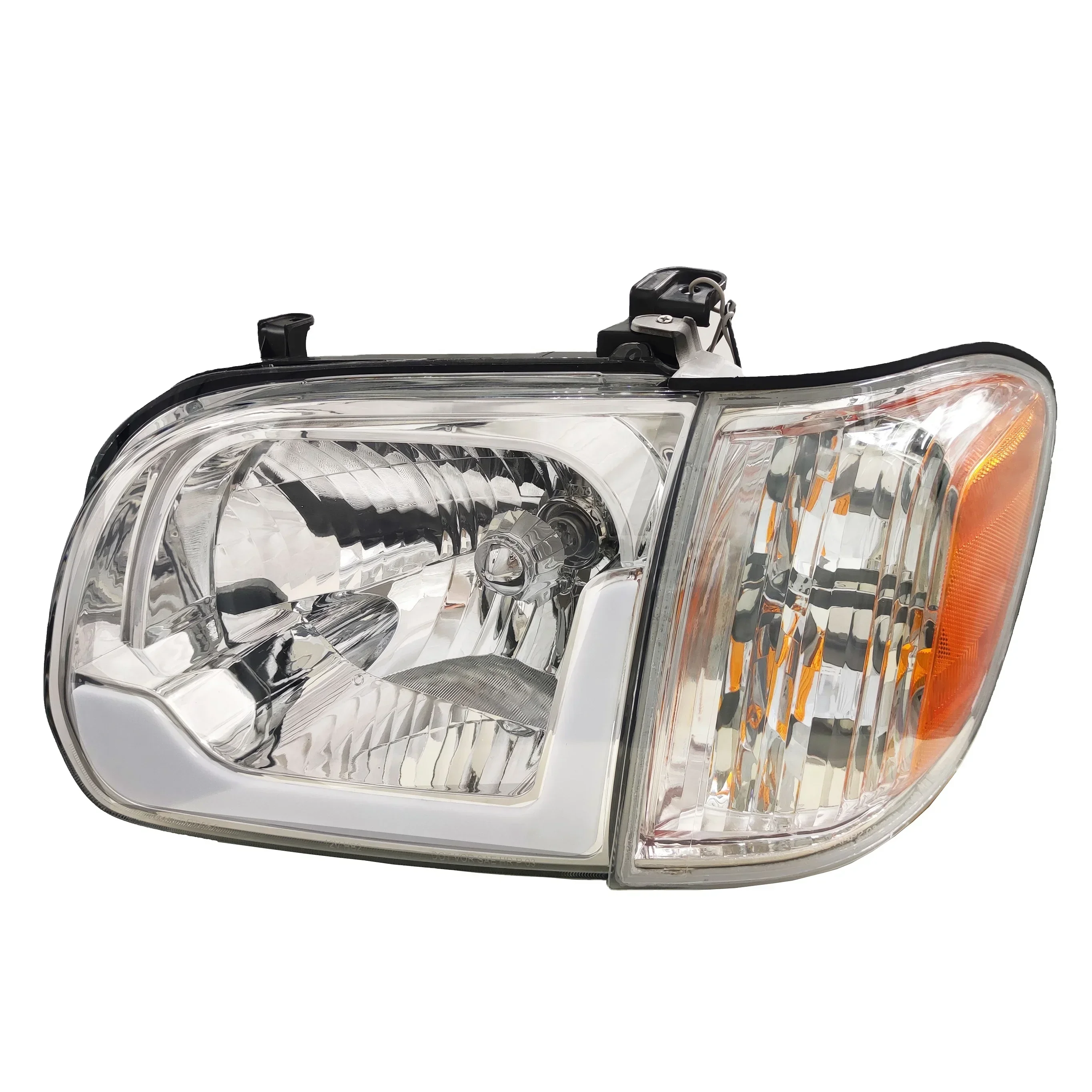 

Hot Sale 81150-0C031 White Apply To Car Parts Headlight for To Yo Ta Tundra Double 2005 2006 Sequoia 2005 2006 Headlight
