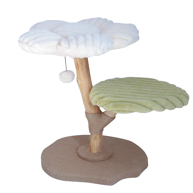 

Cat Nest, Cat Tree Integrated Cat Crawler, Handmade Solid Wood Flower Pet Supplies