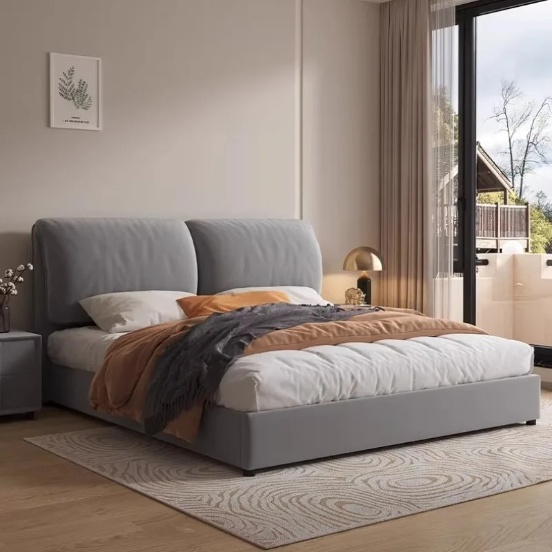 

Storage Aesthetic Bed Organiser Minimalist Sleeping Headboards Bed Bedroom Sleeping Camas Matrimoniales Furniture Accessories