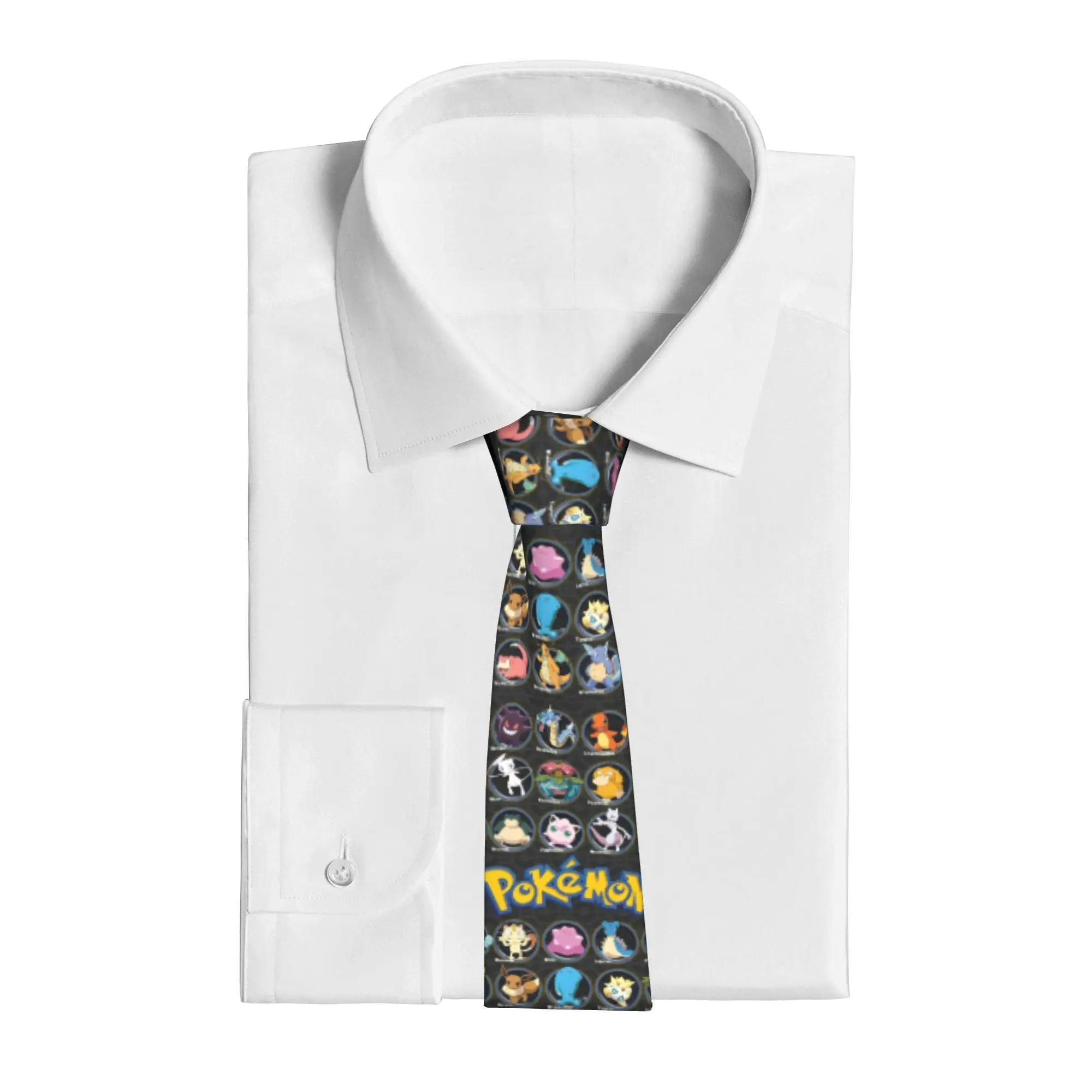 Cartoon Pokemon Characters Nec - Skinny Tie Men avis et prix