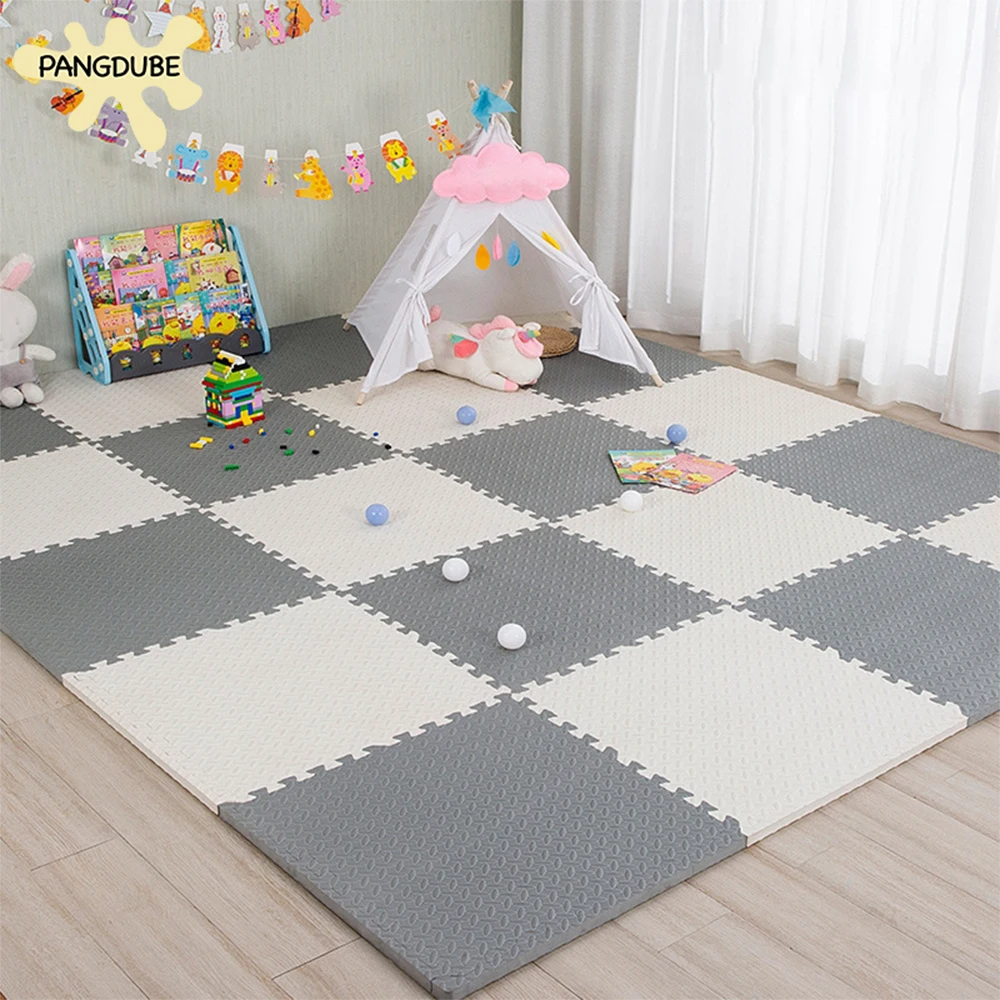 30×30×1cm Baby Play Mat Kids Puzzle Floor Mat EVA Foam Bebe Mattress Children Playmat Game Mat Gym Game Carpet Baby Climbing Pad