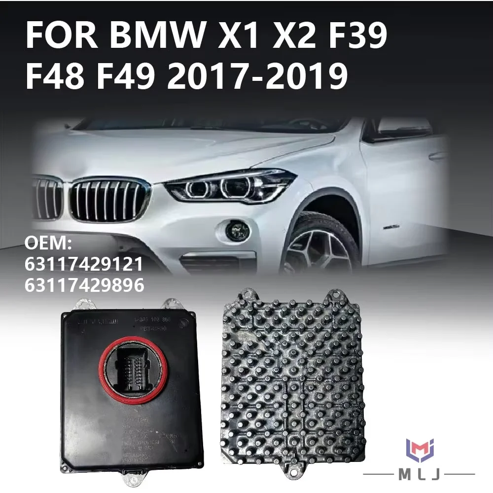 

63117429121 63117429896 Для BMW X1 X2 F39 F48 2017 2018 2019 Модуль управления светодиодными фарами и ДХО (Angel Eye) для автомобиля, аксессуары