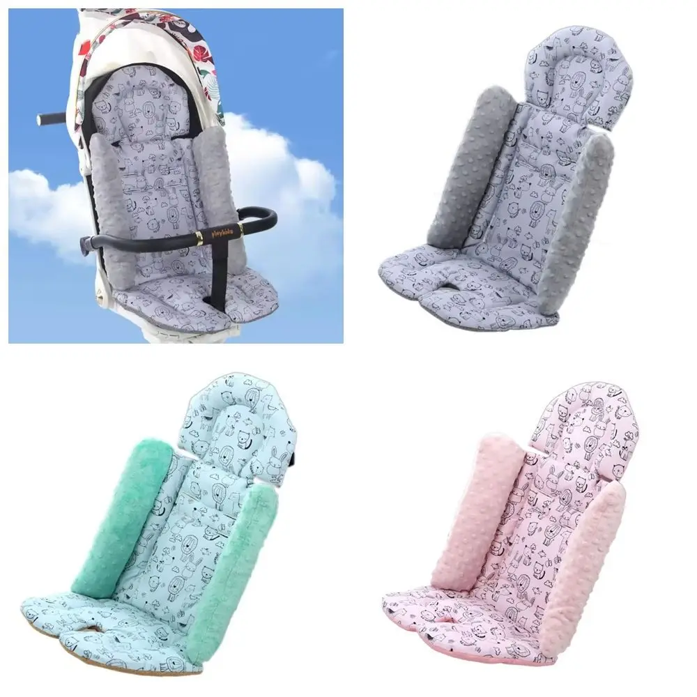 

Cartoon Pattern Baby Stroller Cushion Baby Seat Cushion Seat Liner Pushchair Car Mat Stroller Accessories Car Seat