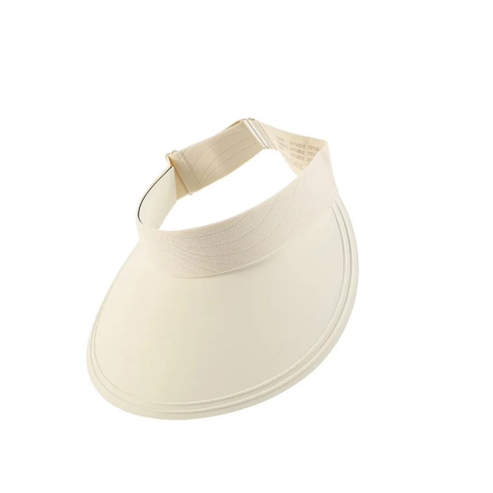 

Летняя бесшовная шляпа от солнца из ледяного шелка с пустым верхом и большими полями Солнцезащитная бейсболка Быстросохнущая воздушная верхняя дышащая воздушная шляпа от солнца Летняя