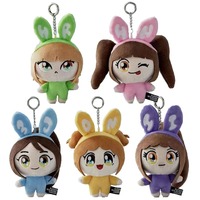 NEWJEANS Plush Pendant Toys Anime Minji Hanni Haerin Hyein Stuffed Dolls Keychain Bag Decoration Plushie Figures Christmas Gift