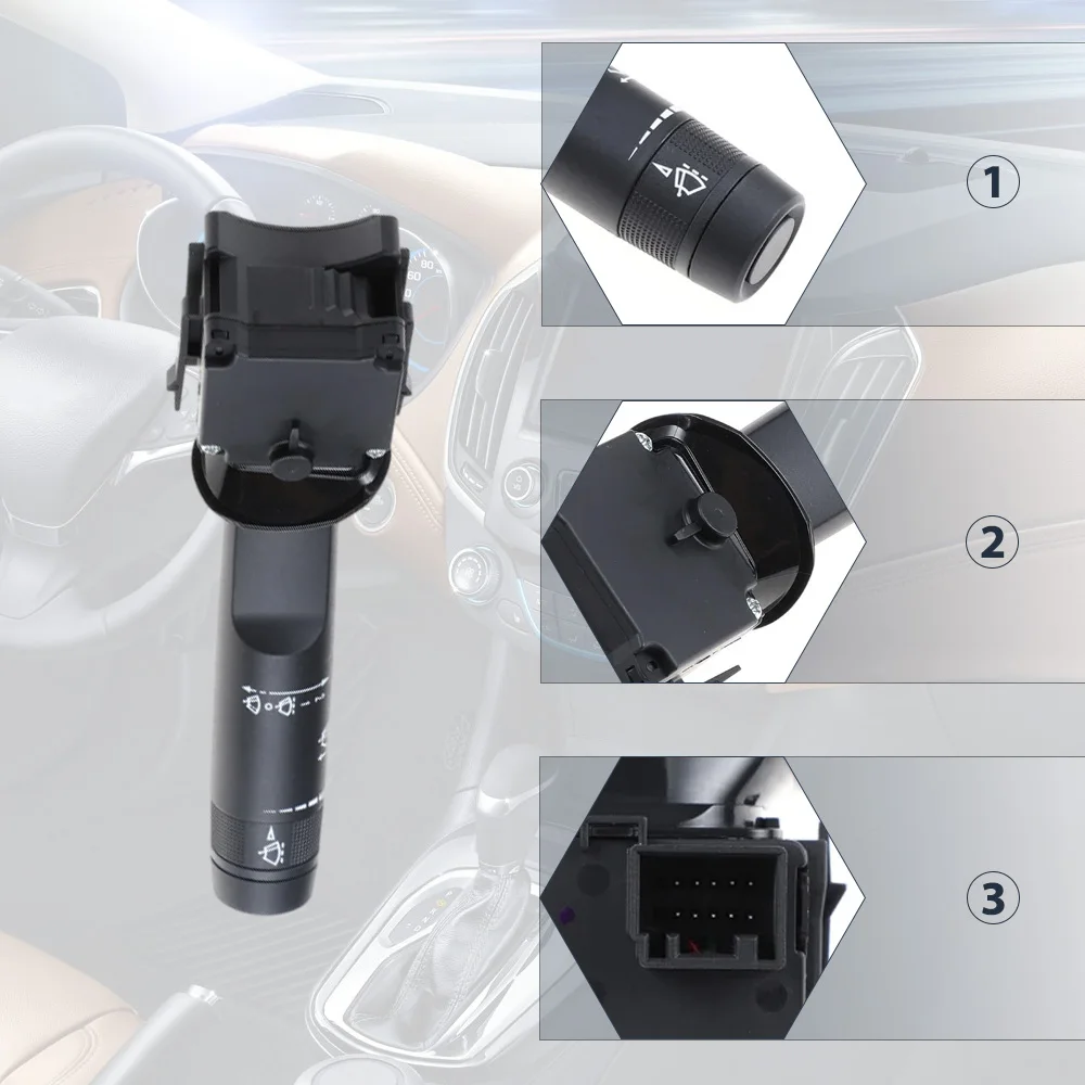 

Car 10 Pins Turn Signal Wiper Switch 6240708, 20962249, D6337E, 25991658, For Chevrolet Cruze 2008 2009 2010 2011 2012 -2016