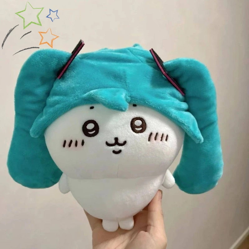 Chiikawa Usagi Kawaii Anime Cartoon Pendant Fit Hatsune Miku Doll Surrounding Bag Hanging Ornaments Doll Cute Beautiful Gift